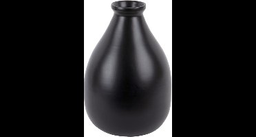 Present Time Vaas Decente - Zwart - Ø20cm - Modern
