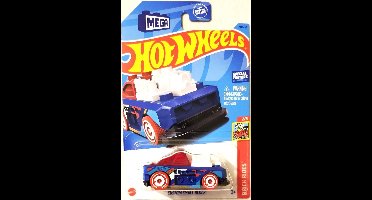 HOT WHEELS CUSTOM SMALL BLOCK BLUE 30/250 1:64 HW BRICK RIDE 2/5