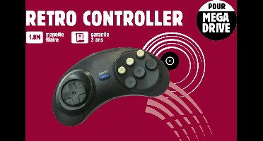 MegaDrive/Genesis/MasterSystem 6 Buttons Controller