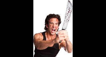 Boland - Machete Horror - Wapen - Halloween accessoire - Decoratie - Horror - Carnaval - Themafeest