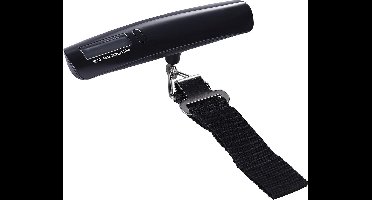 Digitale Bagageweegschaal met Haak - 50kg/110lb Capaciteit - Zwart