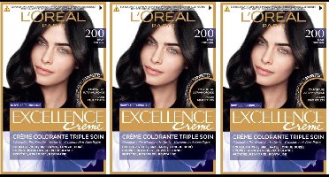 L'OREAL PARIS Excellence Coloring - 200.N Diep bruin -- 3600523573349