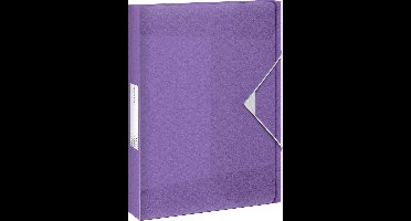Esselte Colour'Breeze A4 Documentenbox voor 350 Vel - Rugbreedte van 40 Millimeter - Organiser voor Documenten - Lavendel