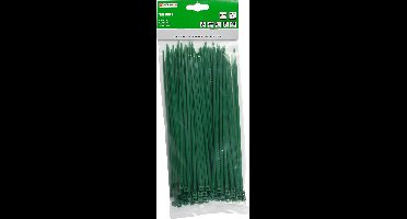 Kabelbinders groen - 3.6 x 200 mm - Tiewraps - Tieraps - 100 delig - Hofftech