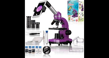 Bresser Junior Biolux SEL Studenten Microscoop - Paars