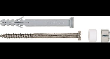 Fischer S 8 RD 80 WCR Sanitairbevestiginsset