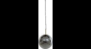 Light & Living Hanglamp Medina - Smoke Glas- Ø30cm - Modern - Hanglampen Eetkamer, Slaapkamer, Woonkamer