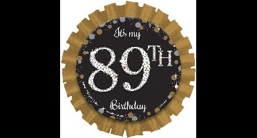 Amscan Button Verjaardag Personaliseerbaar Unisex 7,6 Cm