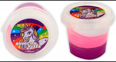 Bouncing Putty Eenhoorn Slijm - 250 gram - 3 kleuren - vanaf 3 jaar