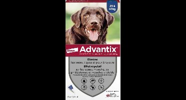 ADVANTIX 4 antiparasitaire pipetten - Voor grote honden van meer dan 25 kg