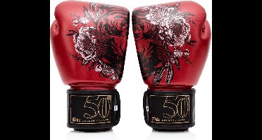 Fairtex (kick)bokshandschoenen Golden Jubilee Premium 14oz