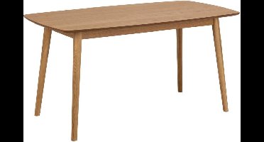 Eettafel Timor MDF Naturel 150cm - Giga Living
