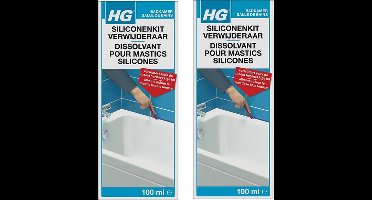HG silliconenkit verwijderaar 2 stuks - KD set