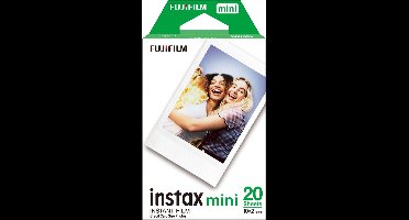 Fujifilm Instax Mini Film - Instant Fotopapier - Wit - 2 x 10 stuks