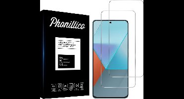 Screenprotector voor Xiaomi Redmi Note 13 Pro 5G - 2 stuks Beschermglas van glas Transparante glazen schermbeschermfolie