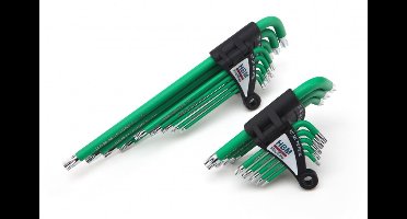 9 Delige Torx Lange Inbussleutel Set, ENKEL DE LANGE