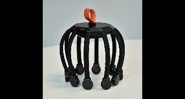 MikaMax mm Head Massager - Hoofdmassage apparaat - 360 graden - ABS & Siliconen - 14,5 x 14,5 x 16 cm - Massage apparaat - Scalp Massage - Ontspanning accessoire