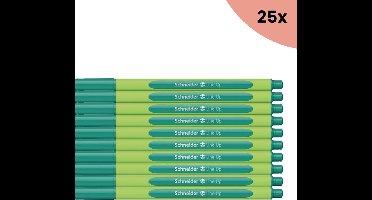 25x Fineliner Schneider Line-Up 0 - 4mm neon-green