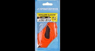 Cresta Hollow Elastic | 2.4mm | 5.00m | Fluo Orange