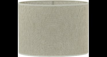 Light & Living Lampenkap Ovaal Breska - Parel Wit - 38 x 17,5 x 28 cm - Modern