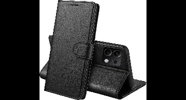 Hoesje Portemonnee voor Xiaomi Redmi Note 13 5G Zwarte portemonnee met magnetische klep en kaartopslag