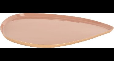 Present Time Dienblad Mila - Roze - 29,5x26x1cm - Modern