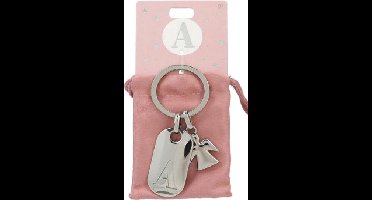 Depesche - Beschermengel sleutelhanger met letter A