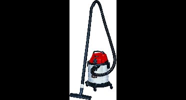 Einhell Elektrische Nat-/Droogzuiger TC-VC 1820 SA - 1250 W - 180 mbar - 20 L - 3-delige kunststof buis - 150 cm zuigslang - Schuimrubberen filter - Automaat-aansluiting