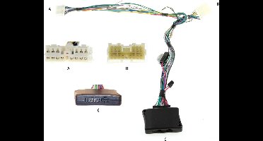Kram 3G Mute Mitsubishi met 20 pin connector