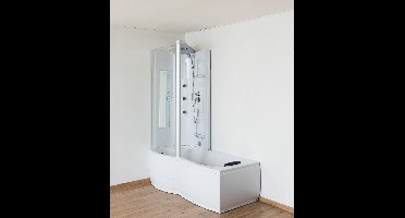 Sanifun bad-douchecombinatie Romain 1700 x 800 L