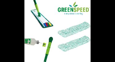 Greenspeed Sprenkler vlakmopset voor natuursteen