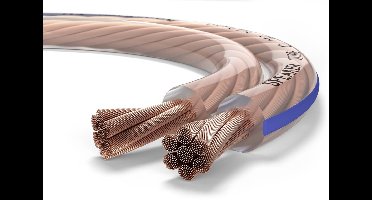 Oehlbach 302 Luidsprekerkabel 2 x 4.00 mm² Transparant 20 m