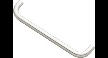 Ivana Economy Deurgreep Recht Aluminium F1 375mm Voorstand 80mm excl. Montageset