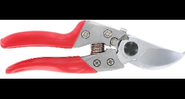 ARS Lichtgewicht Snoeischaar - Ergonomisch Ontwerp - Gehard Verchroomd Staal - 180 mm - Rood