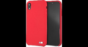 Rood BMW Backcover hoesje voor iPhone XR - Silicone