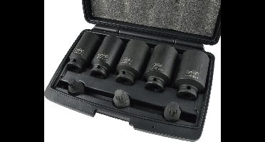 JBM Tools | Kracht/Slagdoppenset XZN DOP 1/2" | 8-Delig