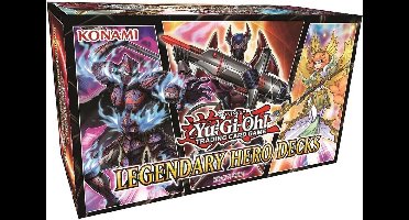 Yu-Gi-Oh! Legendary Hero Decks Collectors box - 3 unieke Decks - 150 kaarten
