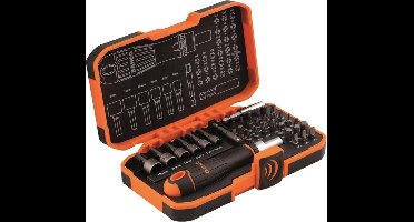 Bahco 59/S36BCR Ratelschroevendraaier ¼ ”en bitset, 36-delig