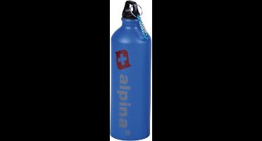 Alpina Drinkfles 750 Ml Aluminium Blauw 2-delig