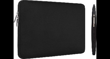 Laptop Sleeve 14 inch + Etui (Macbook hoes) zwart van ZEDAR