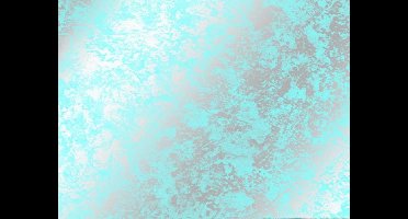 Decoratie Raamfolie Blauw / Wit Motief 45cm x 2m