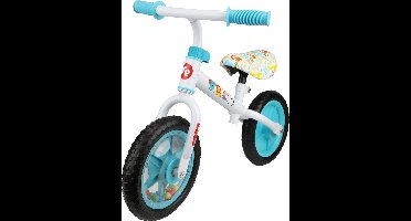 Fisher-Price Loopfiets 10 inch Frame - Verstelbaar Zadel - Wit