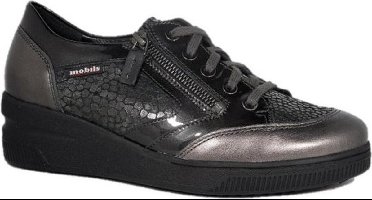 NADIA perlkid grey veter+rits