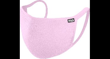 NYNJA Comfort Face Mask Roze - Medium - Herbruikbaar & wasbaar