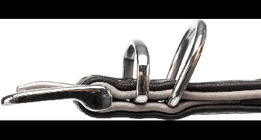 Trixie Active Comfort halsband - leer - 25 mm x 31-37 cm