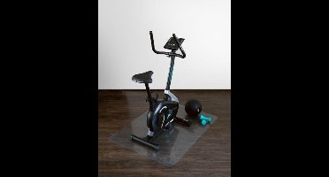 Onderlegmat / beschermmat voor fitnessapparaten - Transparant - 90x120 cm