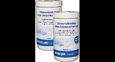 Interline - Voordeelset - Chloortabletten voor zwembaden - 2 kilogram