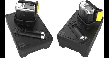 Zebra Single Slot Cradle w/Spare Battery Charger - Docking Cradle (Anschlußstand) - USB - für Zebra RS6000 (CRD-NGRS-1S1BU-01)