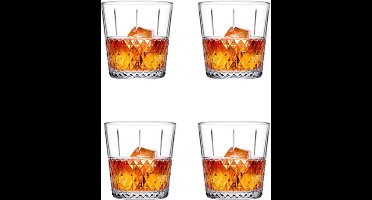 Pasabahce Highness - Drinkglazen - Set van 4 - 402 ml