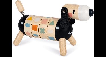 Janod Sweet Cocoon - Hond met Vormen en Kleuren